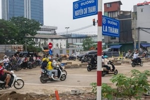 Từ hôm nay, Hà Nội cấm lưu thông trên đường La Thành để thi công tuyến vành đai 'đắt nhất hành tinh'