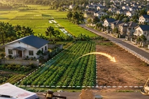 Đất nông nghiệp có nhà hoặc nằm gần khu dân cư có được giảm tiền sử dụng đất khi chuyển sang đất ở?