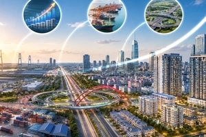 Không còn là 'sân sau' của Hà Nội, bất động sản Hải Phòng đang bước vào chu kỳ tăng trưởng mới với 3 trụ cột lớn
