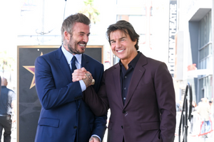Huyền thoại bóng đá David Beckham hóa ngôi sao Hollywood ở Đại lộ Danh vọng, ‘gây sốt’ World Cup ở Mỹ