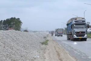 Chỉ 3 tháng nữa, chính thức hoàn thành đoạn quốc lộ nối đến quê Bác