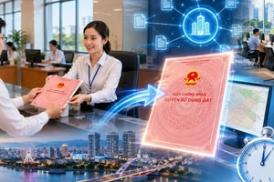 NÓNG: Thí điểm cấp quyền trao sổ đỏ cho chi nhánh tại TP đáng sống nhất Việt Nam