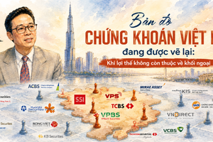 Bản đồ chứng khoán Việt Nam từ sự 'đứng yên' của các CTCK vốn ngoại