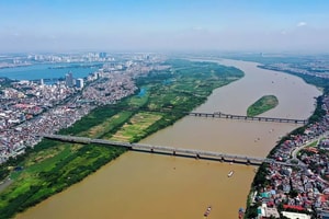 UBND TP Hà Nội thông tin mới tới người dân sinh sống dọc hành lang sông Hồng