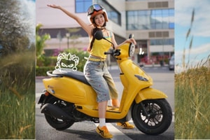 Mẫu xe tay ga 125cc mới thiết kế lạ mắt, phanh đĩa 2 kênh, màn hình dẫn đường có giá chưa tới 35 triệu đồng