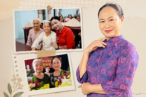 Nhà báo Vũ Thị Tuyết Nhung: Hơn hai thập kỷ cùng Đoàn thiện nguyện CLB Nhà báo nữ Việt Nam gieo yêu thương