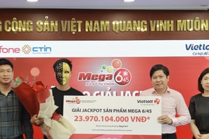 Đang nấu cơm nhận tin trúng Vietlott gần 24 tỷ đồng
