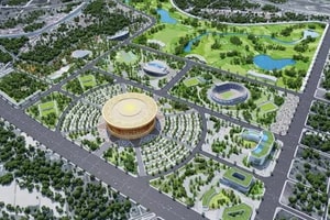 Sắp xây dựng nút giao nối cao tốc huyết mạch phía Nam Thủ đô với siêu đô thị có sân vận động lớn nhất thế giới