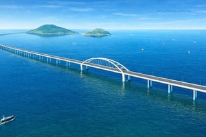 Việt Nam đang làm cầu vượt biển chưa từng có trong lịch sử: Dài 18km, vốn gần 26.000 tỷ đồng, mở trục kết nối chiến lược ra Biển Đông
