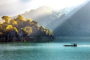 Vùng Đông Bắc nước ta có hồ nước ngọt rộng 8.000ha, được ví như 'tiểu Hạ Long' giữa đại ngàn