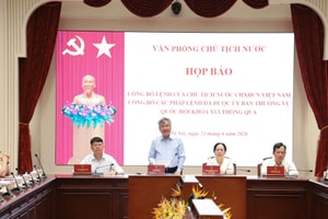 Hai pháp lệnh mới chính thức có hiệu lực từ 1/7/2026