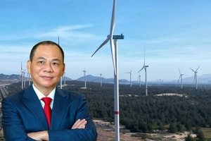 Công ty năng lượng của tỷ phú Phạm Nhật Vượng làm 2 dự án điện gió tại tỉnh rộng bậc nhất Việt Nam