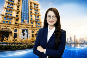 'Nữ tướng' vừa giữ chức Phó Tổng Giám đốc Sacombank là ai?
