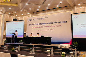 [LIVE] ĐHĐCĐ Chứng khoán VIX: Đặt mục tiêu lợi nhuận giảm gần 50%, nâng vốn điều lệ lên 25.700 tỷ đồng