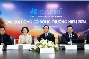 [Live] ĐHĐCĐ Xây dựng Hòa Bình: Mục tiêu doanh thu 10.000 tỷ đồng, dự kiến phát hành hơn 51 triệu cổ phiếu hoán đổi nợ