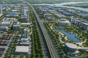 Việt Nam sắp hình thành khu kinh tế chuyên biệt đầu tiên, quy mô 5.300ha trải dài 6 xã của thành phố nhỏ nhất cả nước