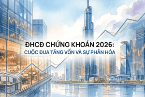 Từ 15 phiên họp ĐHCĐ thường niên: Hé lộ 3 chuyển động lớn của nhóm chứng khoán 2026