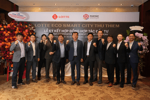 Lotte và Phát Đạt (PDR) chính thức ký kết Hợp đồng hợp tác đầu tư dự án Lotte Eco Smart City Thu Thiem