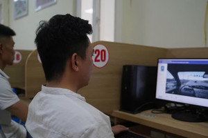 Chính thức bỏ bài thi mô phỏng tình huống giao thông trong sát hạch lái xe từ 1/7