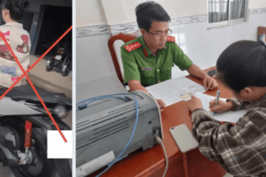 Tự đăng video đi xe mô tô lên MXH, chị M. SN 2000 bị mời lên Công an xã làm việc