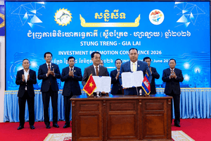 Doanh nghiệp của ông Lê Văn Thảo nhận 10.000ha đất tại Campuchia