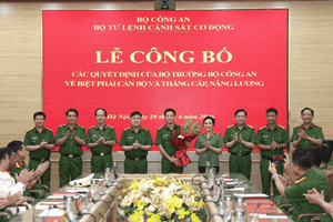 Phó Tư lệnh Cảnh sát cơ động được biệt phái sang Bộ Tài chính