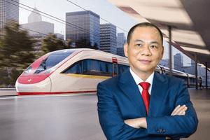 Vinhomes sẽ rót vốn cùng Vinspeed làm tuyến đường sắt tốc độ cao 5,6 tỷ USD