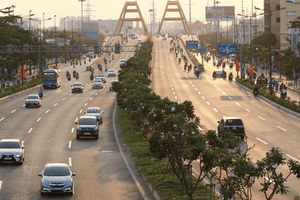 Tuyến đường 12 làn xe đẹp nhất nội đô thành phố giàu nhất Việt Nam sắp được mở rộng