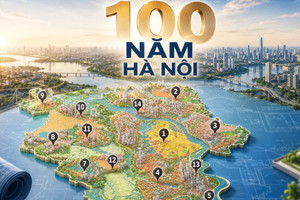 Quy hoạch Hà Nội 100 năm: Lần đầu tiên Thủ đô định hình mạng lưới 14 đô thị trên hơn 176.700ha đất