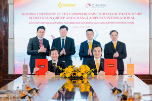 Bắt tay với Changi, Sun Group đưa chuẩn mực quốc tế vào hạ tầng sân bay Việt Nam