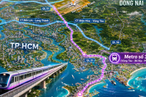 TP. HCM muốn kéo dài tuyến metro số 3 đến siêu sân bay lớn nhất cả nước