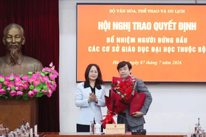 Phó Giáo sư được bổ nhiệm làm Giám đốc Học viện Âm nhạc Quốc gia Việt Nam: Là con trai cố nhạc sĩ nổi tiếng, từng tốt nghiệp xuất sắc tại Nga