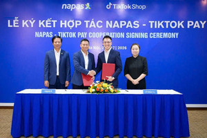 TikTok Shop 'bắt tay' NAPAS, mở rộng lựa chọn thanh toán cho người dùng