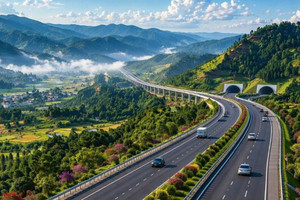 Cao tốc 25.100 tỷ đi qua ‘Đà Lạt thứ 2’ của Tây Nguyên do Sun Group đầu tư sắp hoàn thành một cột mốc quan trọng