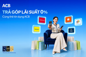 ACB: Trả góp với lãi suất 0% bằng thẻ tín dụng giúp khách hàng chủ động cho mọi kế hoạch chi tiêu