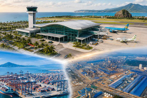 Một địa phương của Việt Nam cùng lúc sở hữu 2 sân bay, cảng biển nước sâu và đảo tiền tiêu