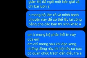 Thêm một Sở GD&ĐT họp khẩn trước thông tin tố cáo vi phạm thi tốt nghiệp THPT