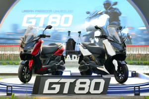 Yadea GT80 ra mắt: Thiết kế tựa Yamaha Xmax, ngập công nghệ đe dọa Honda PCX