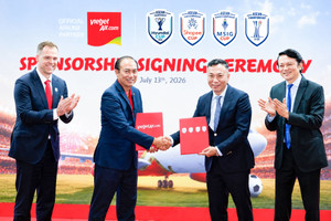 Vietjet và Ngân hàng số Vikki của tỷ phú Nguyễn Thị Phương Thảo đồng hành cùng 4 giải đấu hàng đầu Đông Nam Á