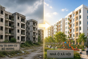 Đô thị lớn nhất Việt Nam tính chuyển một phần nhà tái định cư bỏ hoang thành nhà ở xã hội