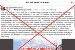 Công an Cà Mau bác thông tin CSGT truy đuổi phương tiện dẫn đến tai nạn