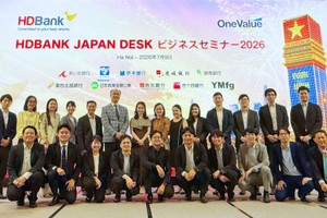 HDBank xây dựng 'cánh tay nối dài' để đón gần 100 doanh nghiệp Nhật Bản