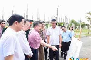 Trực tiếp thị sát siêu dự án 15.400 tỷ đồng của Trung Nam, Bí thư Đà Nẵng ra chỉ đạo nóng