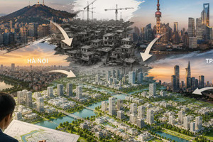 Từ Seoul, Thượng Hải đến Hà Nội, TP. HCM: Vì sao các siêu đô thị đều phải quy hoạch lại?