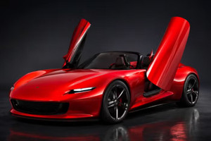 Thế hệ tiếp theo của Mazda MX-5 Miata: Động cơ hybrid và thiết kế cửa cánh bướm
