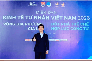 Phó Chủ tịch SHB Đỗ Quang Vinh tham gia Đoàn Chủ tịch UBTƯ Hội Doanh nhân trẻ Việt Nam