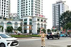 Thái Nguyên tạm cấm một số tuyến đường phục vụ trận bóng đá Việt Nam - Myanmar