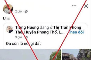 Công an tỉnh Lai Châu cảnh báo khẩn đến toàn thể người dân