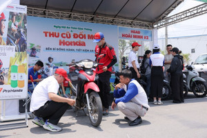 Trước làn sóng xe điện, Honda Việt Nam tuyên bố thẳng về khả năng giữ giá của xe máy xăng