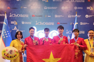 Việt Nam giành 4 Huy chương Vàng Hóa học quốc tế